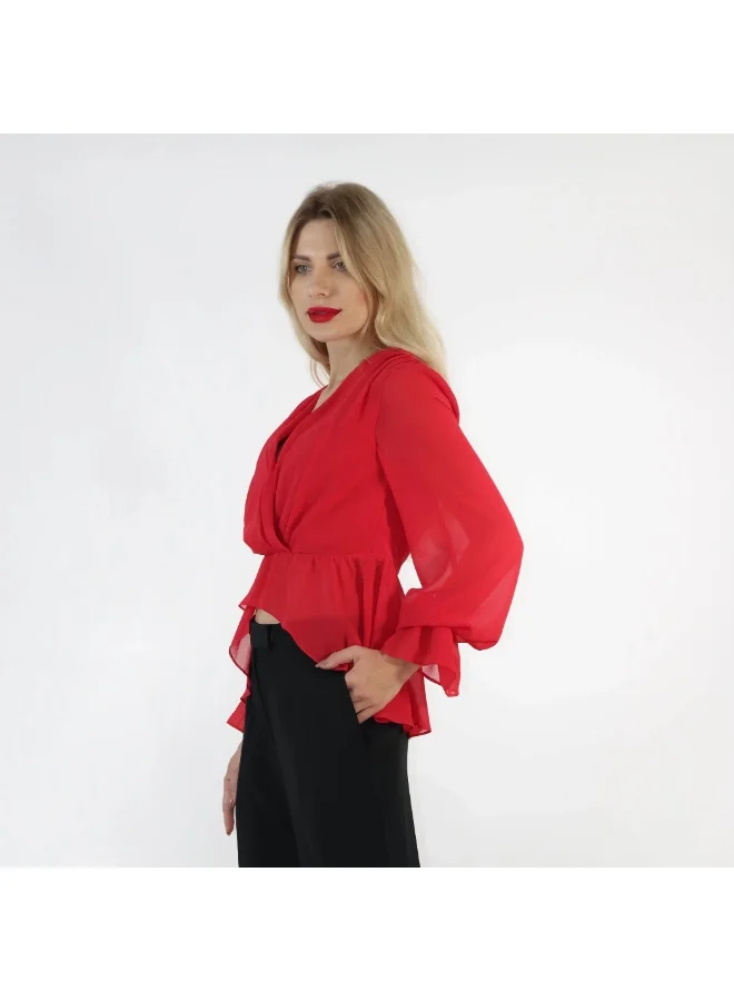 توترندس توب فوشي بفتحة صدر